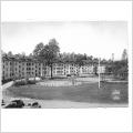 Vykort. Stockholm.Kallhäll, Rondellen Pressbyråkort 301037. 1950 -1960.
